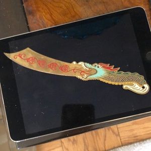 Vintage Dragon letter opener